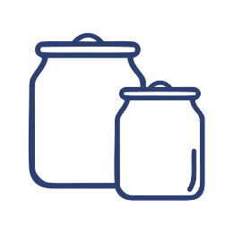 Наборы банок для сыпучих продуктов